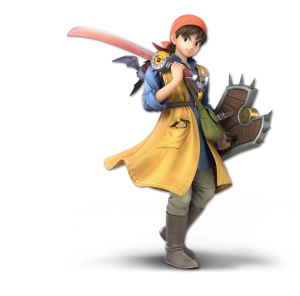 female video game character in a yellow jacket