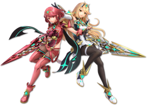 two female video game characters 