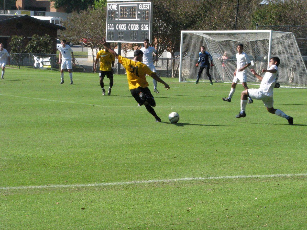 The road to the soccer playoffs