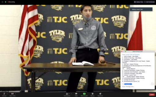 Student Senate moves online for meetings
