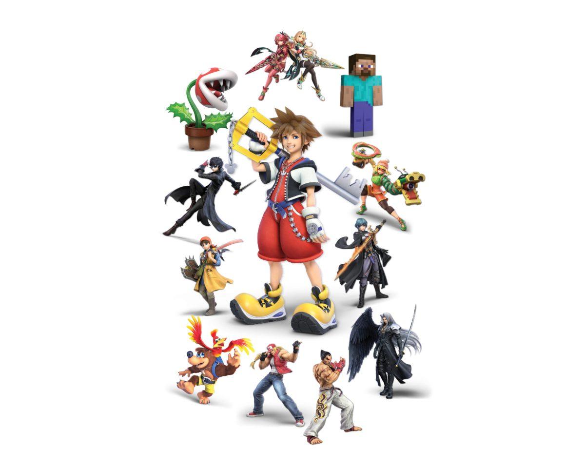 Collage of videogame characters