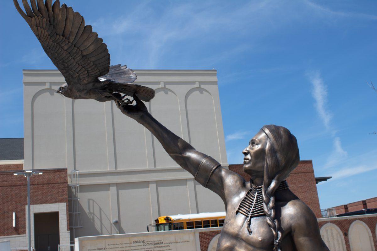 TJC bridges the gap between the past and the future with new statue