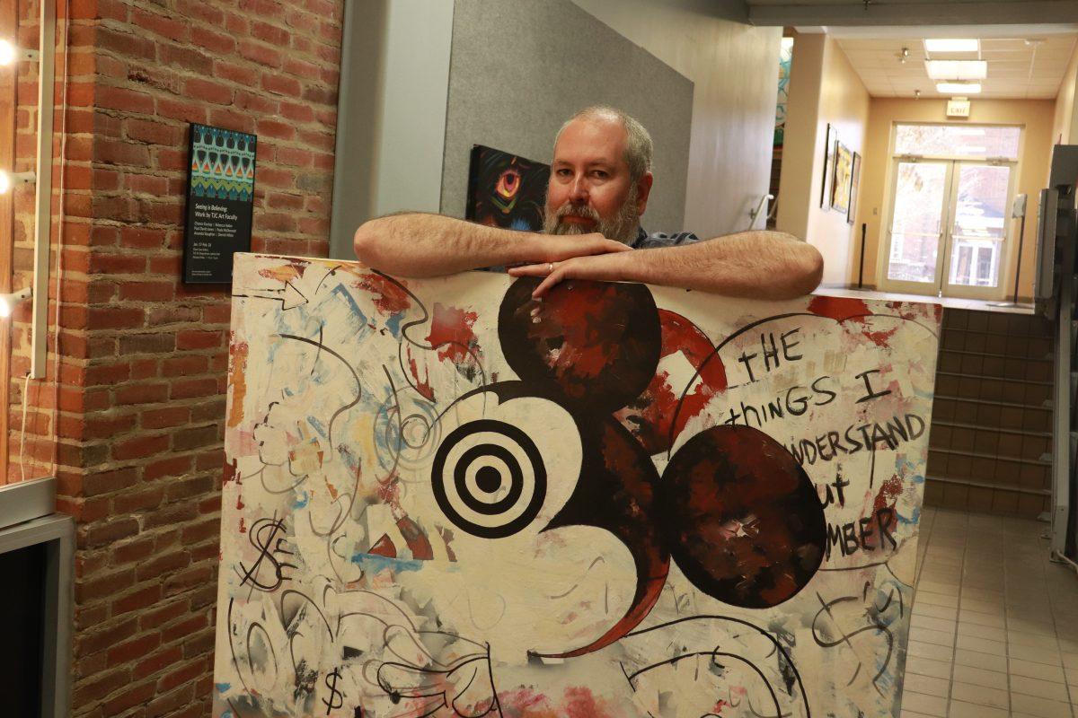 Two TJC art professors highlight their displayed works
