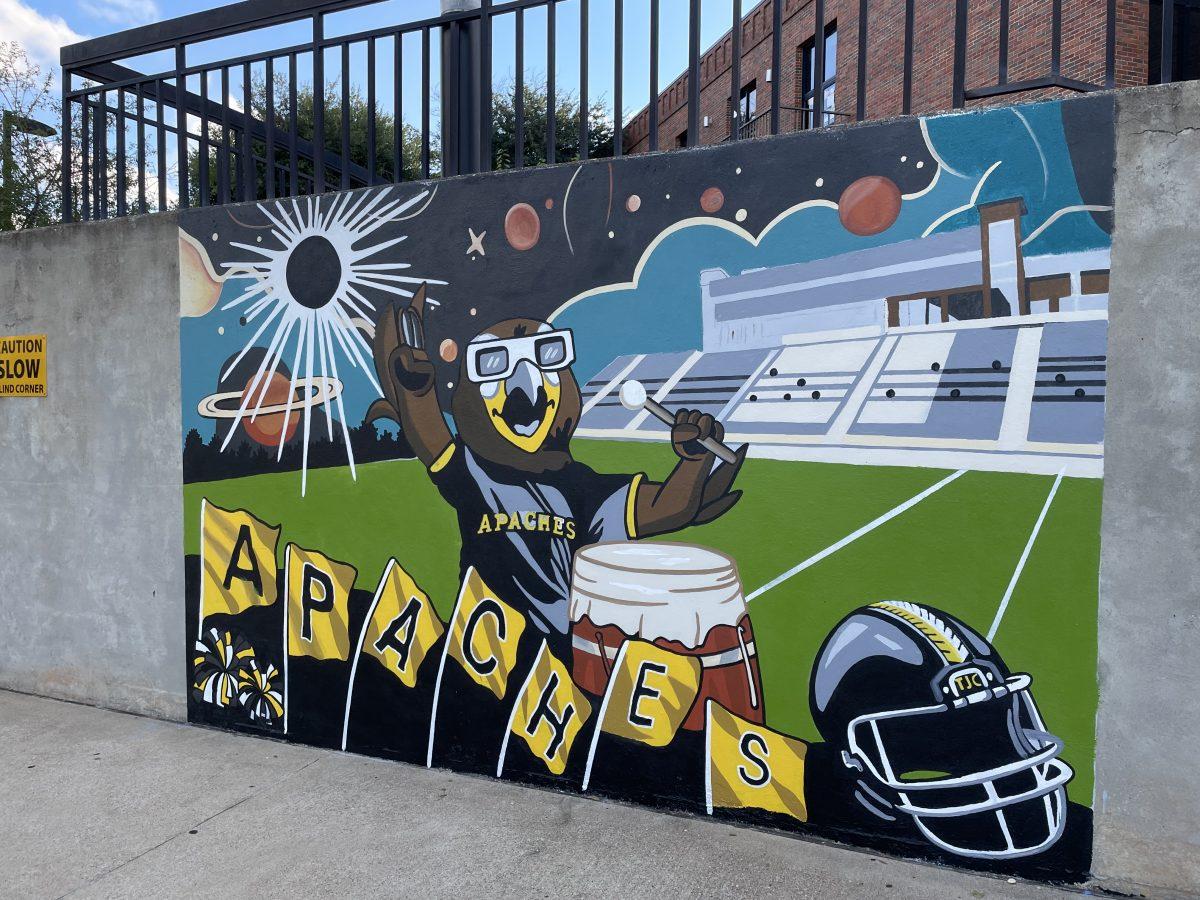 New spirit wall painting added to TJC