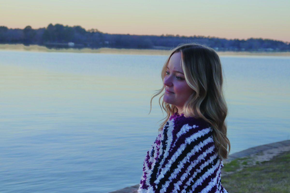 I'm standing at Lake Tyler enjoying the sunset. Life after rape does get better; it’ll hurt for a while, but healing is a journey.