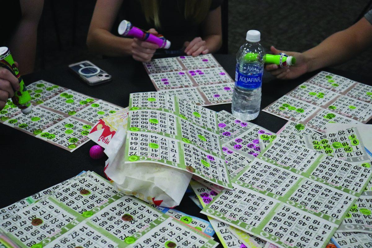 Students win prizes at Bingo Night