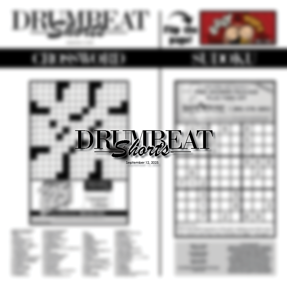 DrumBeat Shorts Puzzle Solutions 09-12-2025