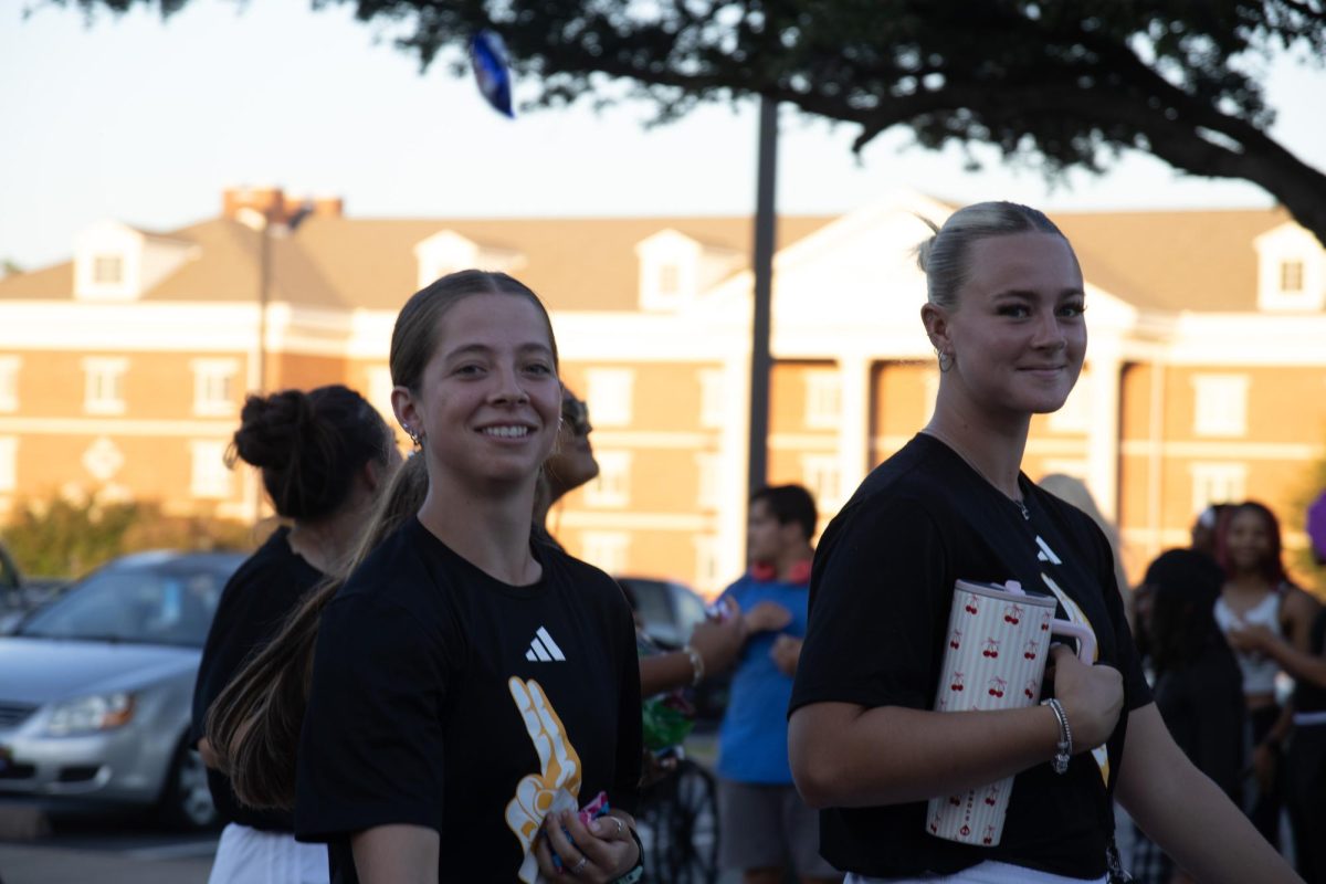 Tjc Students during Homecoming Parade